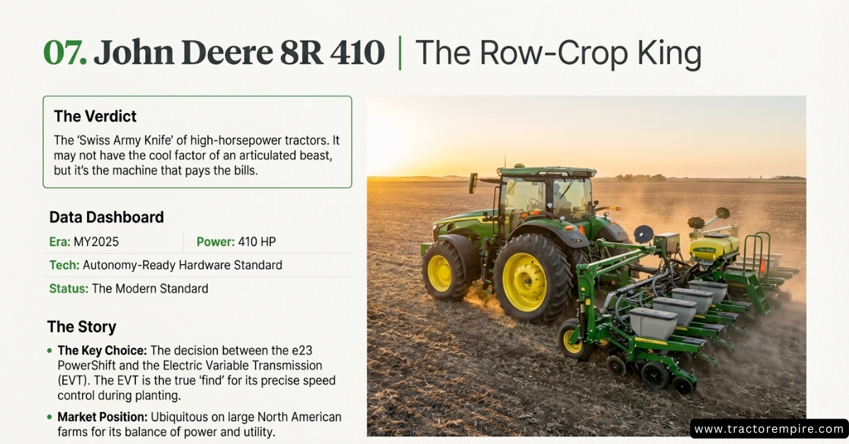 Big farm tractors - 8R 410