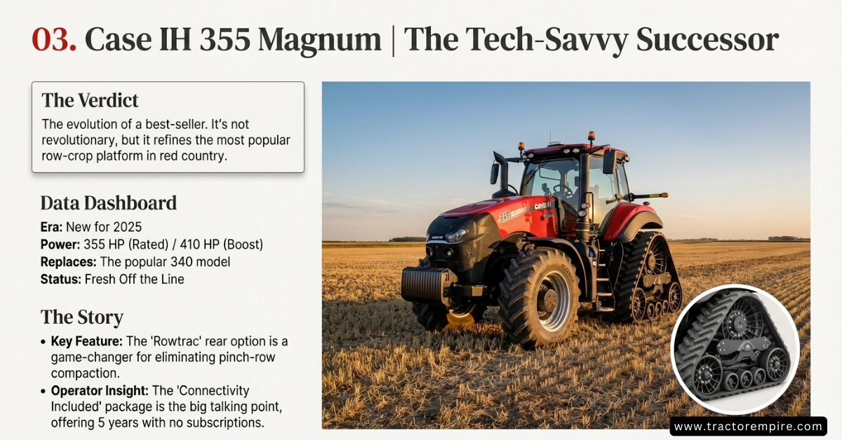 Big farm tractors - Case IH 355