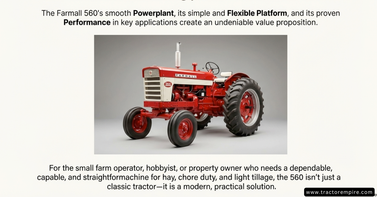 Farmall 560 specs