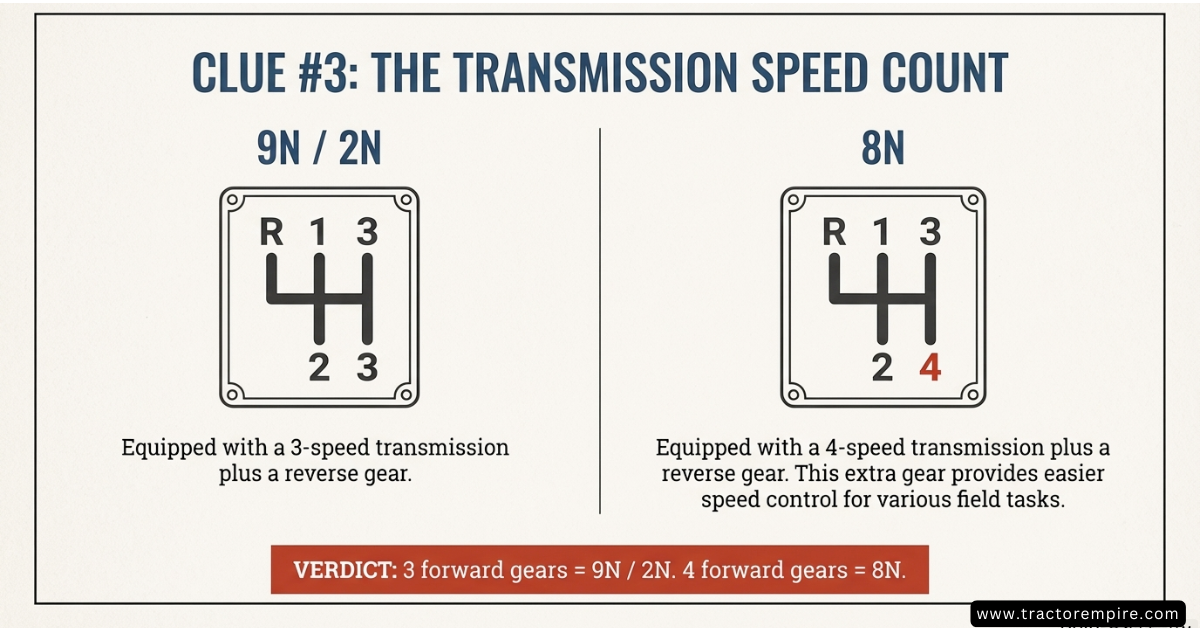 Ford 8N vs 9N Gear