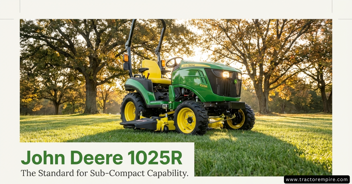 John Deere 2025r Specs Pto Horsepower Features