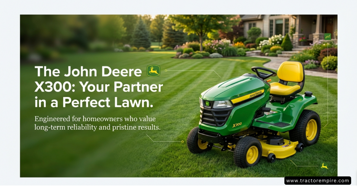 John Deere X300