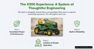 John Deere X300