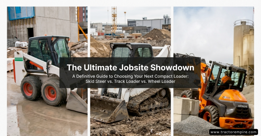 Skid Steer vs Track loader