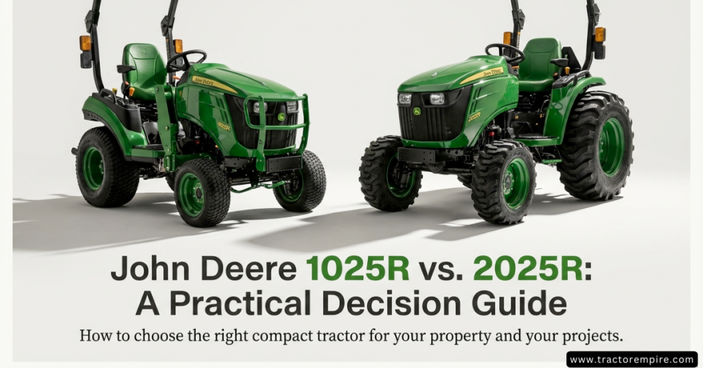 John Deere 1025R vs 2025R